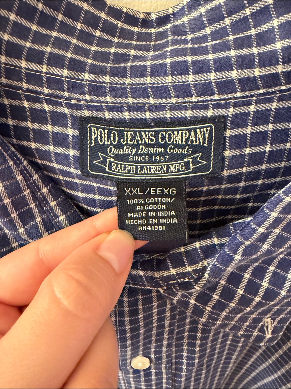Vintage Y2K Polo Jeans Company Ralph Lauren